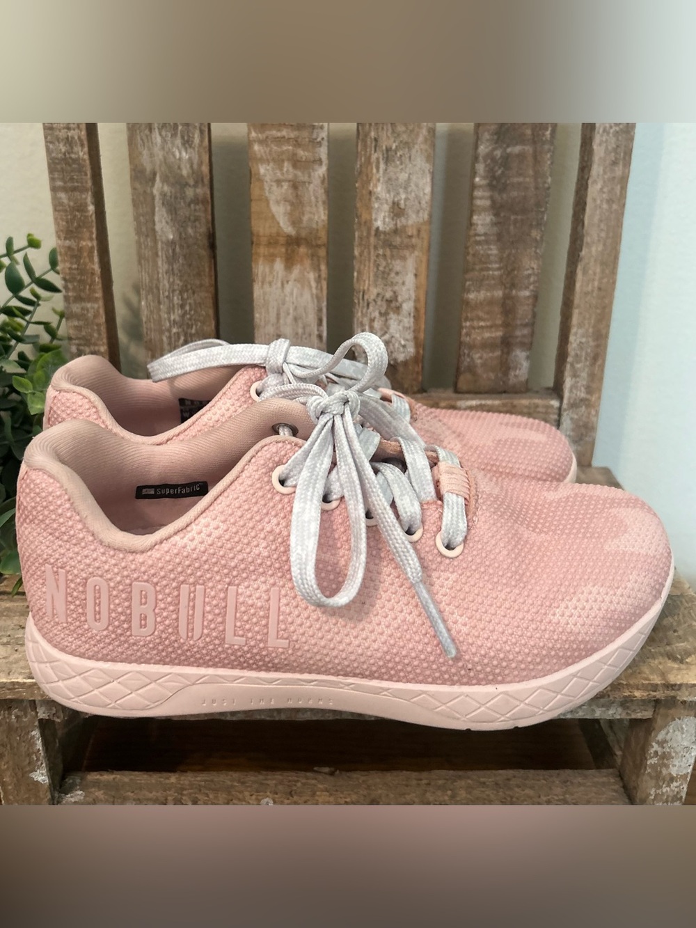 Nobull Trainer Low CrossFit Shoes Girls Size 4.5 Pink Athletic